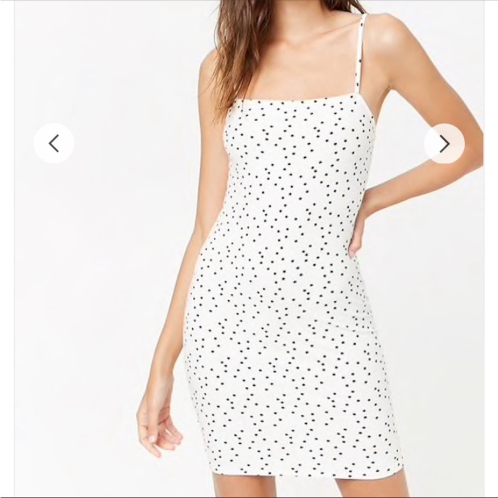 Forever 21 White Bodycon Mini Dress